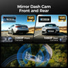 DAZA G330F dual 1080P recording, 130 degrees front and 135 degrees waterproof rear