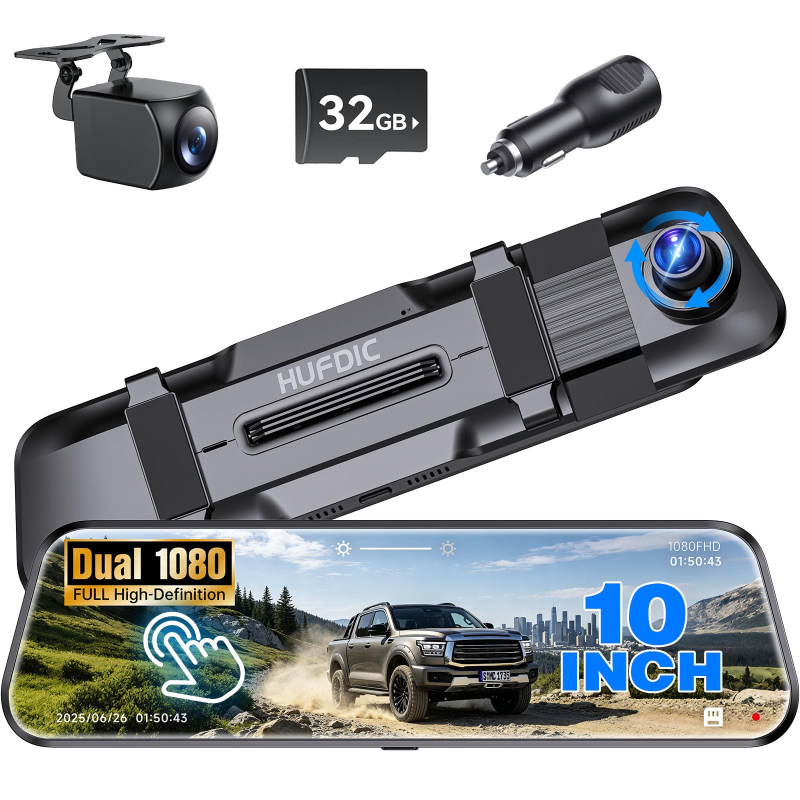 Mirror Dash Cam | Rear View Mirror Dash Cams | DAZA – DAZA Dash Cam