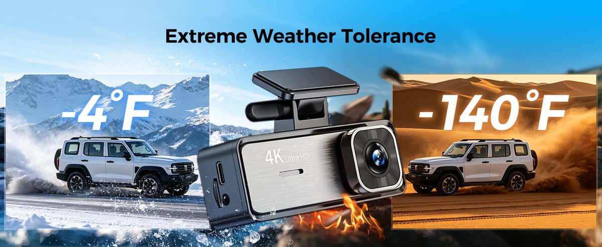 DAZA G105P built for real weather, rated from minus 4 to 140 degrees Fahrenheit